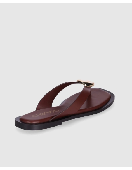 SANDALIAS PLANAS MUJER PIEL VEGANA CHIKA 10 ENYA 03