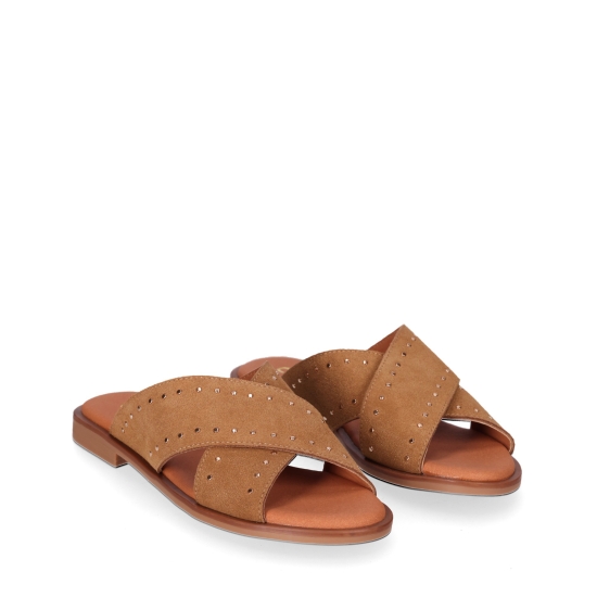 SANDALIAS PLANAS MUJER PIEL SERRAJE CHIKA 10 MUSAKA 25