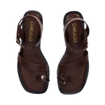 SANDALIAS PLANAS MUJER PIEL... 2