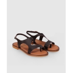 SANDALIAS PLANAS MUJER PIEL...