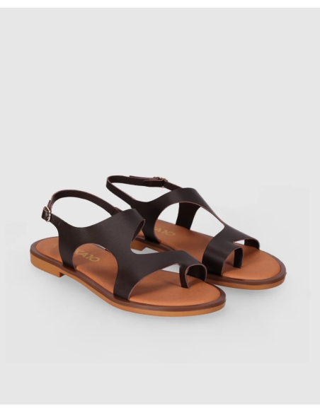 SANDALIAS PLANAS MUJER PIEL CHIKA 10 MUSAKA 29