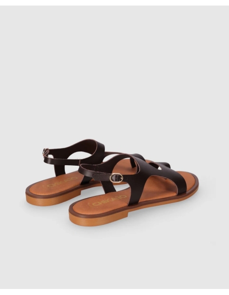 SANDALIAS PLANAS MUJER PIEL CHIKA 10 MUSAKA 29