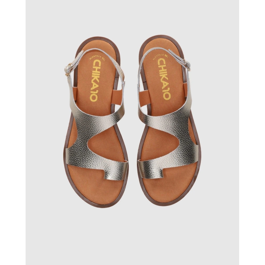 SANDALIAS PLANAS MUJER PIEL CHIKA 10 MUSAKA 29