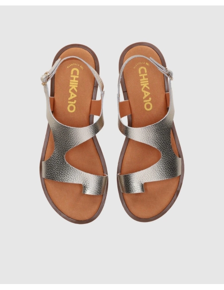 SANDALIAS PLANAS MUJER PIEL CHIKA 10 MUSAKA 29