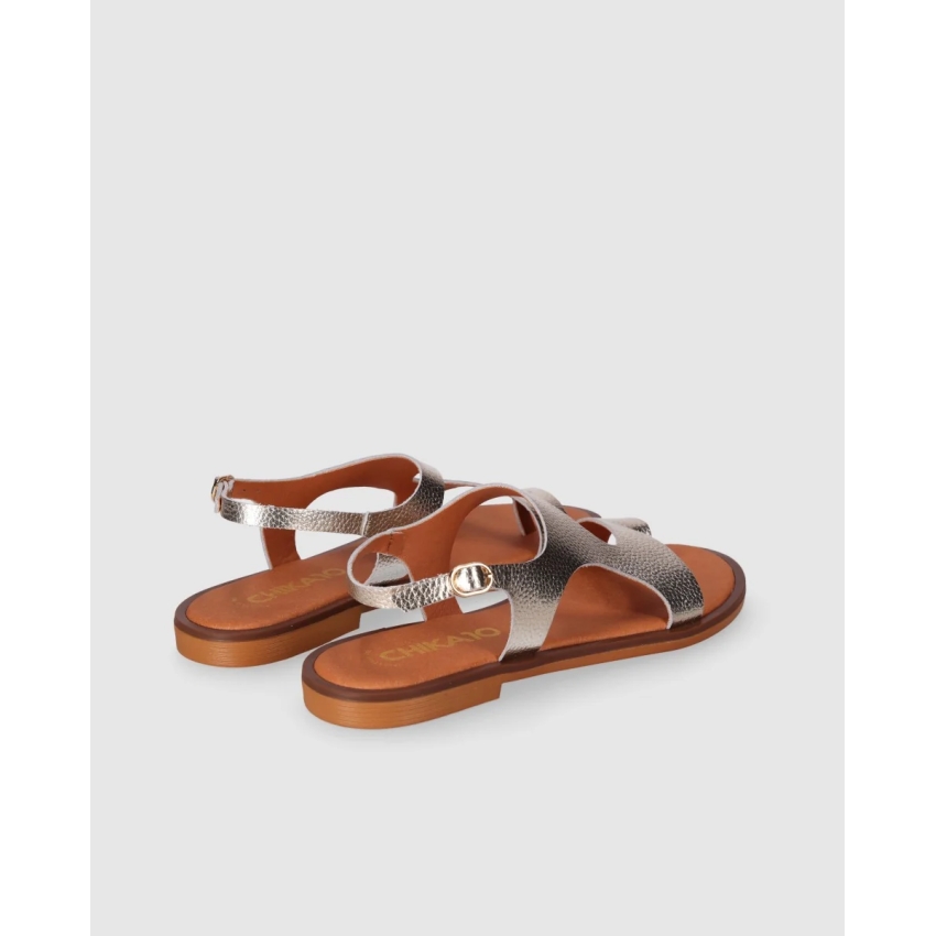 SANDALIAS PLANAS MUJER PIEL CHIKA 10 MUSAKA 29