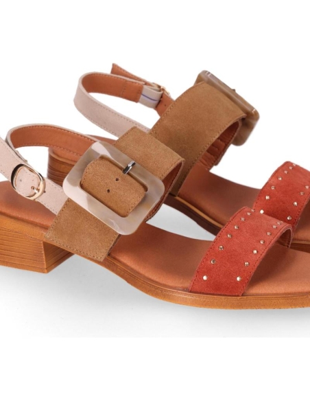 SANDALIAS PLANAS MUJER PIEL BINKA 14 CHIKA 10