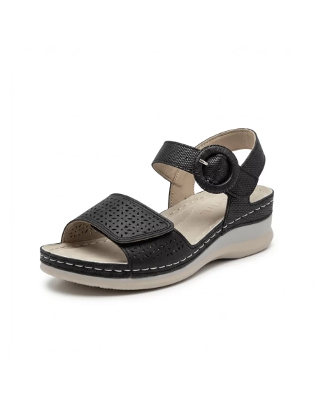 SANDALIAS PLANAS MUJER MY SOFT VELCROS